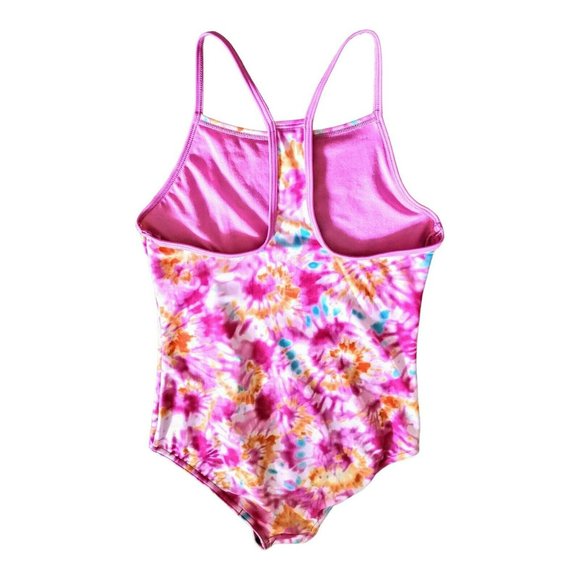 Girls Speedo Swimsuit XL 16 Perfrmnc 1 Pcs Mltclr UPF50+/ Chlor/Pill/Wdg Resist - Picture 3 of 4